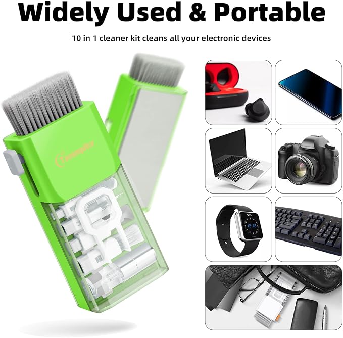 Laptop Screen Keyboard Cleaner Kit, All in 1 Electronics Cleaning Tool - Image 8