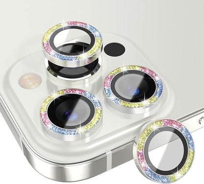 Choiche [3+1 for iPhone 13 Pro/iPhone 13 Pro Max Camera Lens Protector Bling by Choiche