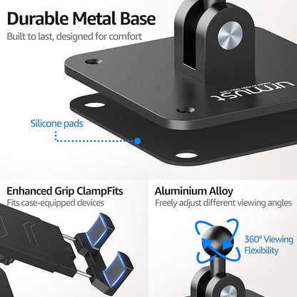 Urmust Universal Tablet Wall Mount Holder, 360° Adjustable, - Image 6