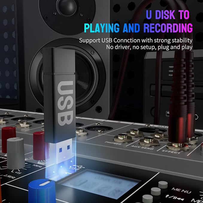 Professional DJ Audio Mixer - Image 8