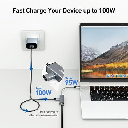 BENFEI USB-C to Ethernet Gigabit Adapter - Image 3