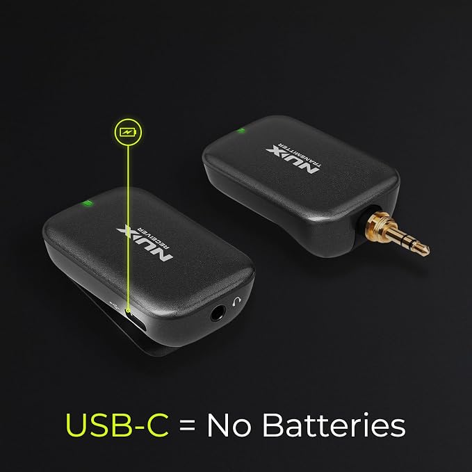 NUX B-7PSM 5.8 GHz Wireless in-Ear Monitor System, Stereo IEM, Charging Case - Image 4