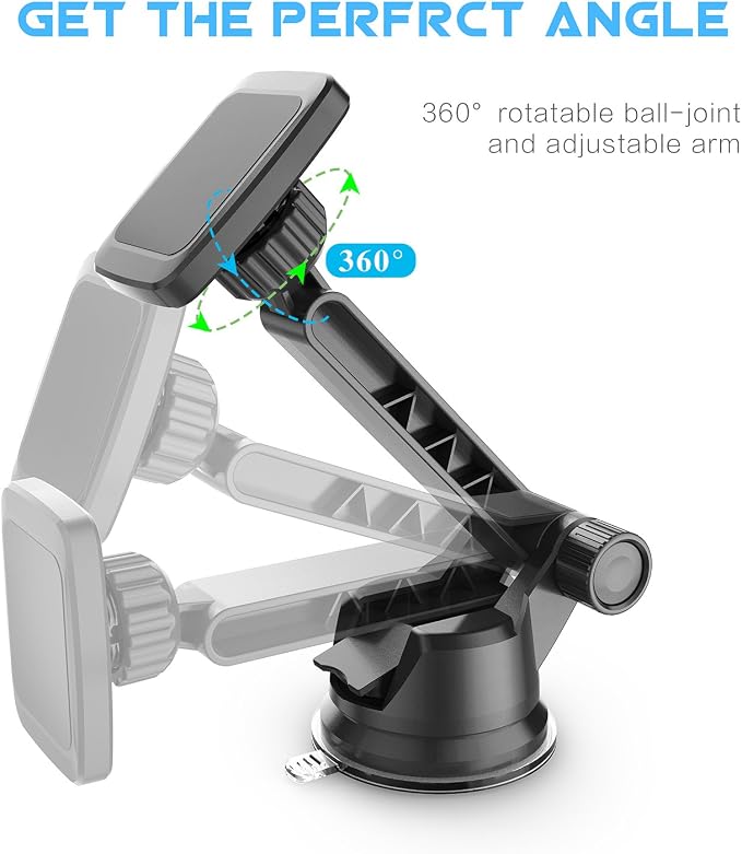 WixGear Dashboard Mount, Universal Magnetic Phone Holder - Image 5