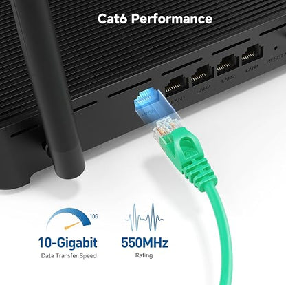 Cable Matters 10Gbps Snagless Cat 6 Ethernet Cable - 5ft - Image 3