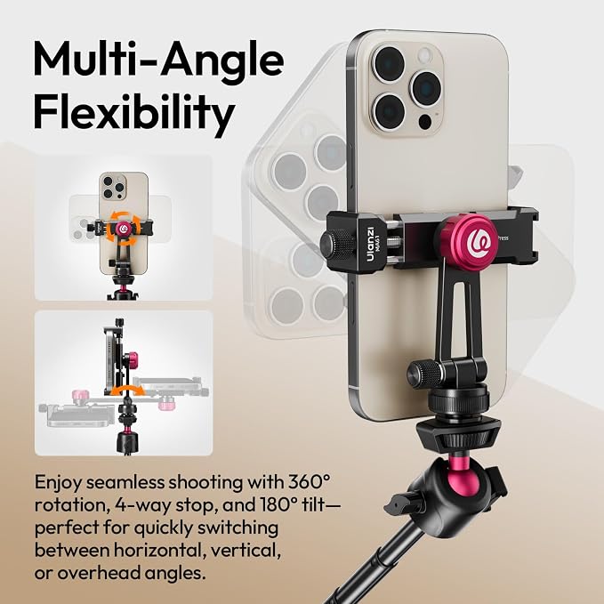 ULANZI MA61 Metal Phone Tripod Mount - Image 4