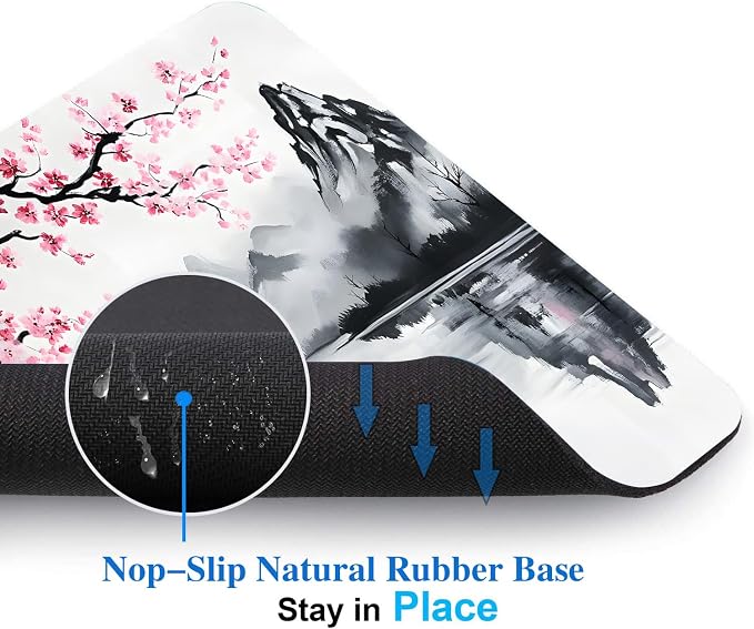 Japanese Cherry Blossom Mouse Pads - Image 4