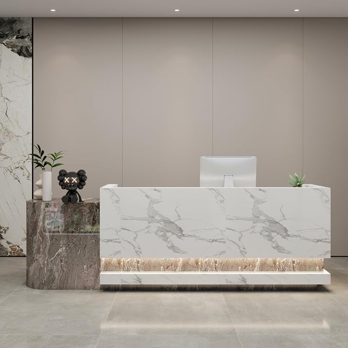 Front Desk Reception Counter by TIZAZOFashionHome