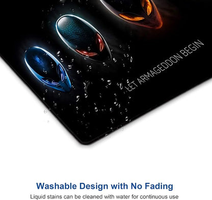 Alien Mouse pad, Personalized Design sci-fi Style Computer Rubber Mouse pad - Image 6