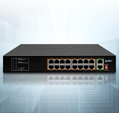 BV-Tech 18 Ports Long Range PoE+ Switch - Image 2