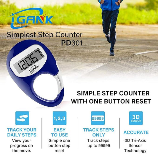 Simple Walking Pedometer 3D Step Counter - Image 2