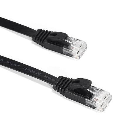 DAYEDZ Ethernet Cable 100 ft, Cat 6 High Speed Computer Network Flat Cord - Image 8