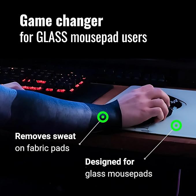 ONISSI Gaming Arm Sleeve for PC │Anti-Friction, Compression Gamer Sleeves for - Image 5