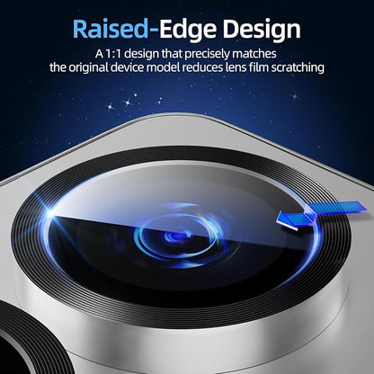 X-it Camera Lens Protector for Samsung S25 Plus, 9H Tempered Glass, Independent - Image 5
