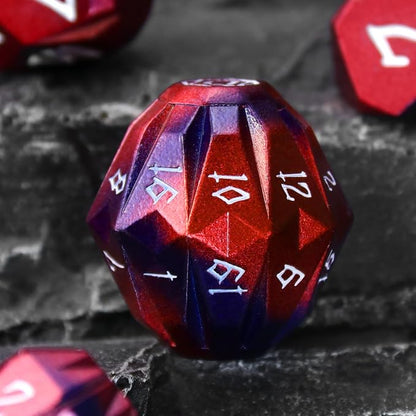 Metal Dice Set D and D for Dungeons and Dragon, Metal Polyhedral DND Dice - Image 6
