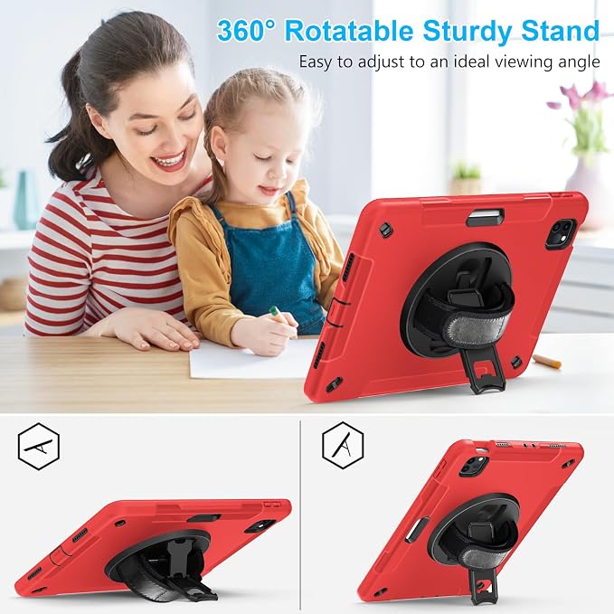 Case for iPad Pro 11 Inch 2022/2021/ 2020/2018: Cover for iPad 11 Inch 4th/ - Image 3