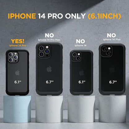 Miracase Glass Series Designed for iPhone 14 Pro Case 6.1 Inch, Upgrade - Image 7
