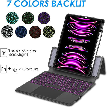iPad 12.9 Keyboard Case for iPad Pro 12.9 inch 6th 2022/5th 2021/4th 2020/3rd - Image 5