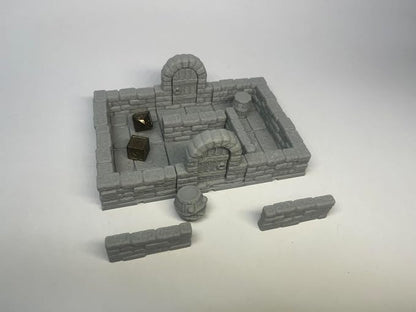 Miniature RPG Modular Tile System 18mm or 28mm DND Terrain Building Accessories - Image 5