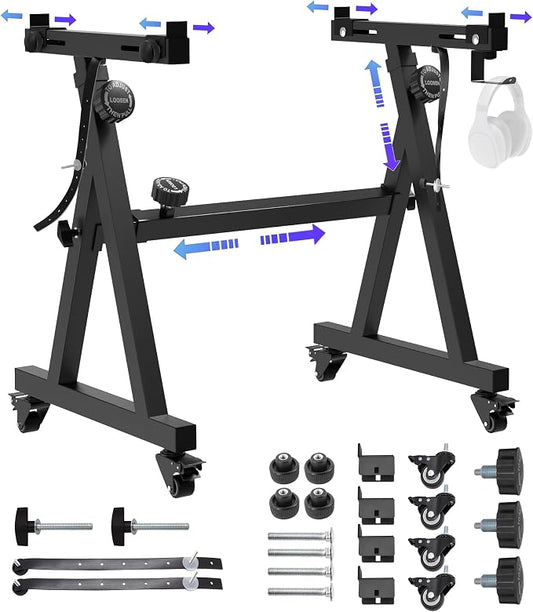 Universal Keyboard Stand, Z-style Heavy-Duty Piano Stand, Adjustable and by Halostand