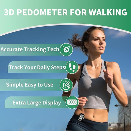 Pedometer Walking Simple 3D Step Counter - Image 2