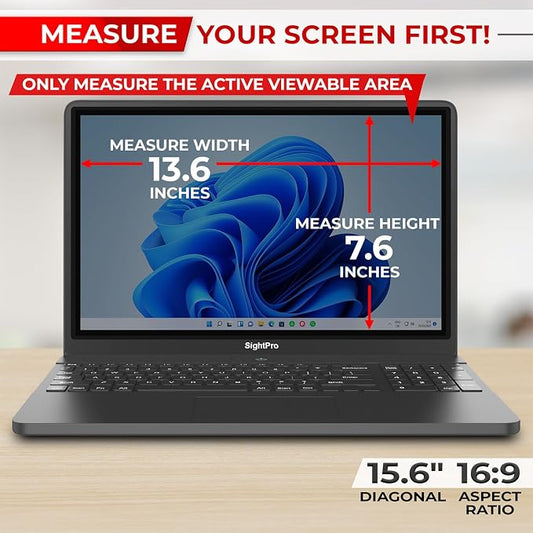 15.6 Inch 16:9 Laptop Privacy Screen Filter - Image 2