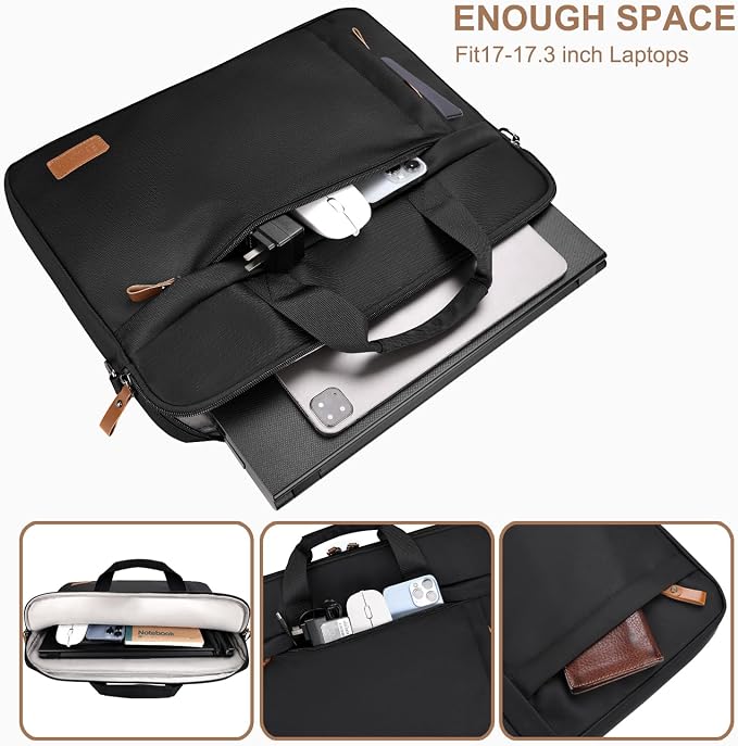 ESTARER Laptop Bag 17-17.3 Inch, Computer Bags - Image 4