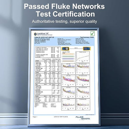 Cat 6 Ethernet Cable 150 ft, Indoor&Outdoor, High Speed 10Gbps Internet Network - Image 8
