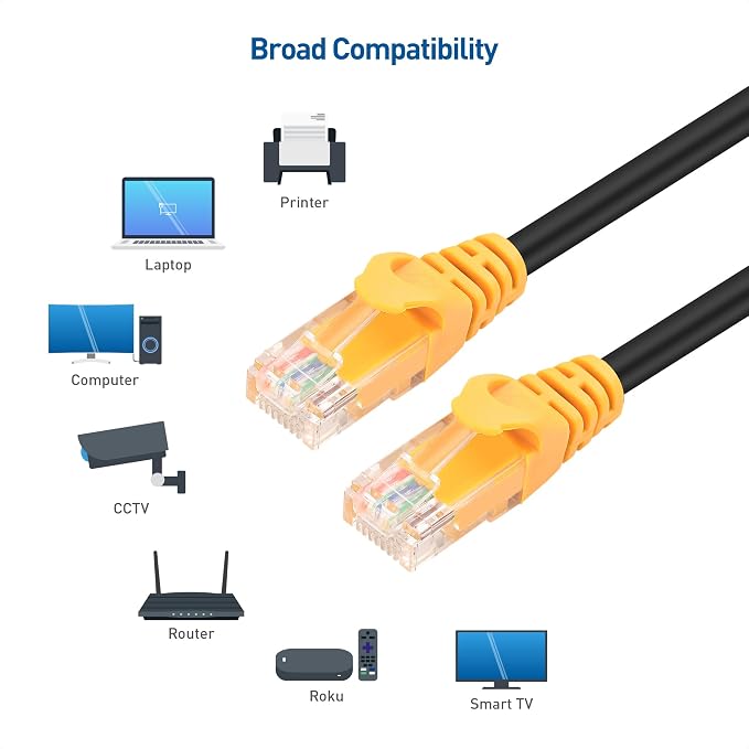 Cable Matters 10Gbps Pure Copper 24 AWG Cat 6A Ethernet Cable - 100ft - Image 7