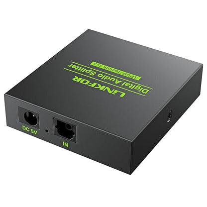 LiNKFOR Digital Optical Audio 1x3 Splitter Digital SPDIF Toslink Optical Fiber - Image 8