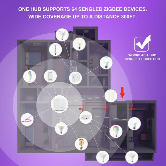 Sengled Smart Light Bulbs, Alexa Light Bulbs RGB Color Changing, Smart Bulb - Image 2