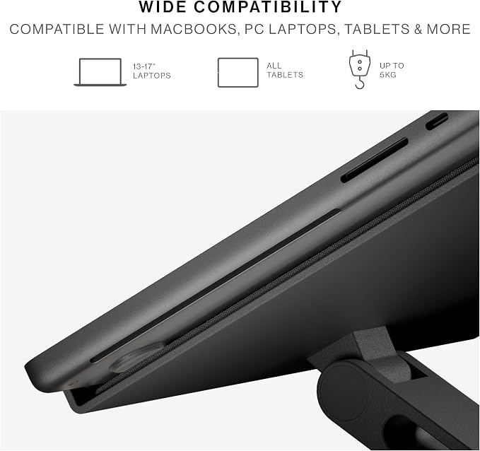Native Union Desk Laptop Stand – Height Adjustable Ergonomic Computer Stand – - Image 3