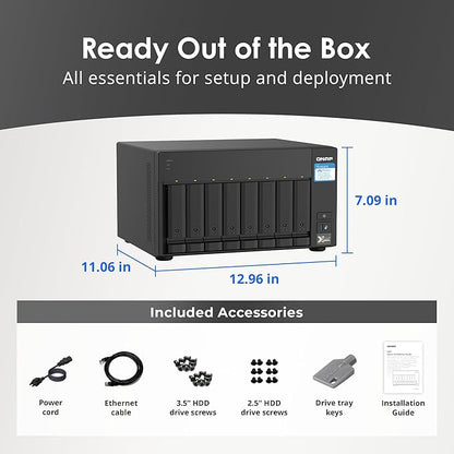 QNAP TS-832PX-4G 8 Bay High-Capacity NAS - Image 7