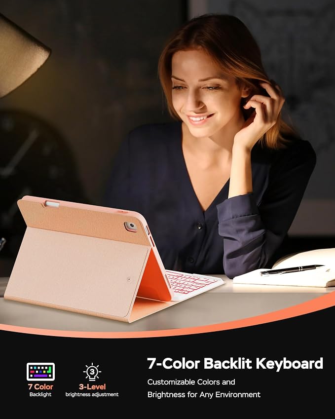 Keyboard Case for iPad 9th 8th 7th Generation Case 10.2" - Image 8