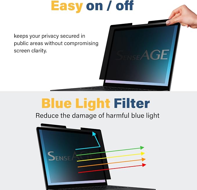 SenseAGE Magnetic Privacy Screen Protector - Image 2