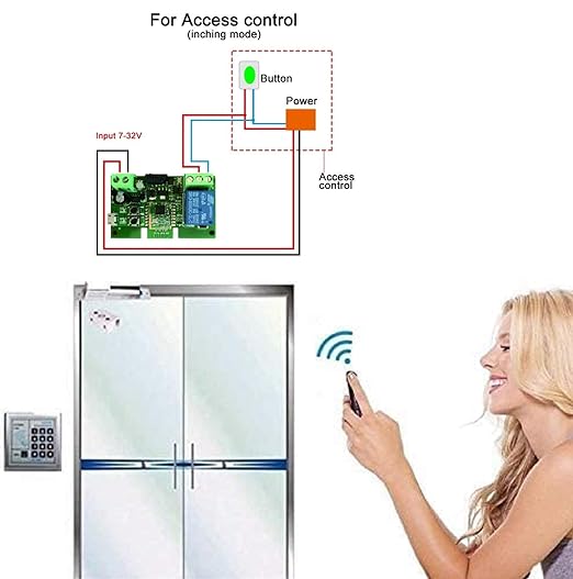 Smart Home Dry Contact Zigbee Relay Switch, Remote Control Zigbee Switch - Image 6
