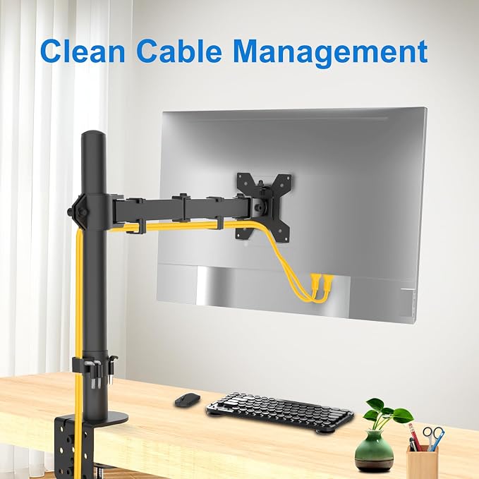 H&C Single Monitor Mount, Desk Mount - Image 8