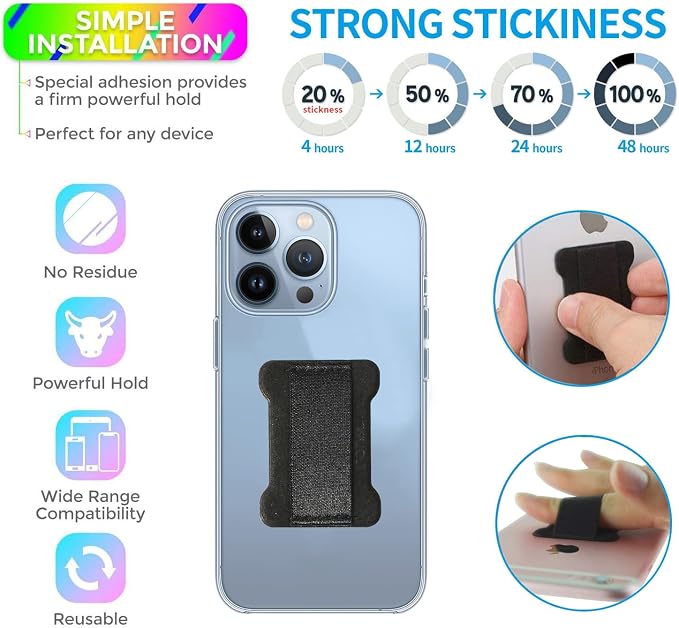 WOJI Cell Phone Finger Grip Strap Holder - Image 2