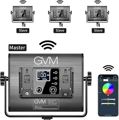 GVM RGB LED Video Light, Photography Lighting - Image 5