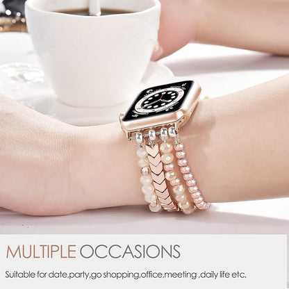 MOFREE Beaded Bracelet Apple Watch Band - Image 4