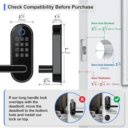 Bluetooth Fingerprint Smart Lock - Image 8