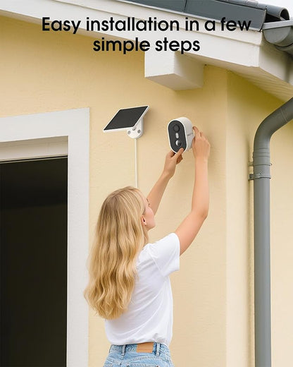 ARCCTV Security Camera Wireless Outdoor, 4MP Recharge Battery Powered WiFi - Image 4