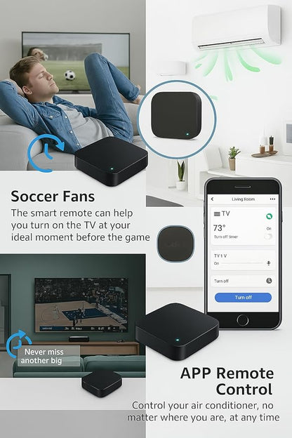 Wi-Fi Universal IR/RF Remote Hub 433.92 MHz Fixed-Code Only, App Control via - Image 5