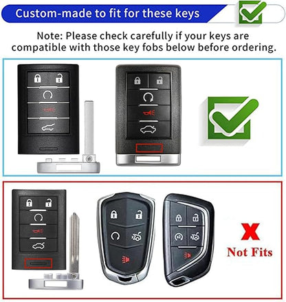 Keyless Entry Systems Key for Cadillac Key Fob Cover Shell - Image 2