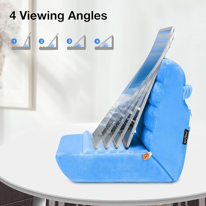 MOSISO Tablet Pillow Stand, Soft Tablet Holder - Image 4