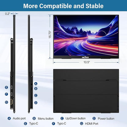 InnoView 2K 180HZ Portable Monitor - Image 5