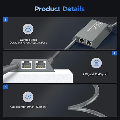 LUCMO Multi Ports Starlink Ethernet Adapter - Image 9