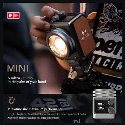 Harlowe Portable Mini LED Photography Lighting Standard Kit, 20W Travel Studio - Image 2