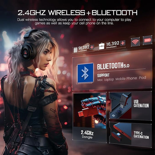 EKSA USB Gaming Headset for PC - Image 2