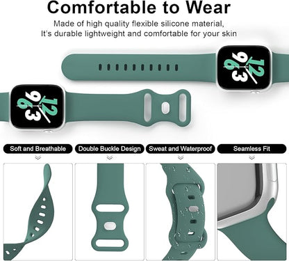 Sport Band Compatible with Apple Watch 38mm 40mm 41mm 42mm 44mm 45mm 46mm 49mm - Image 3