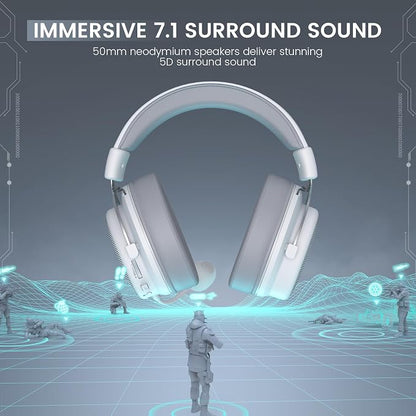 EKSA USB Gaming Headset for PC, Computer Headphones - Image 2
